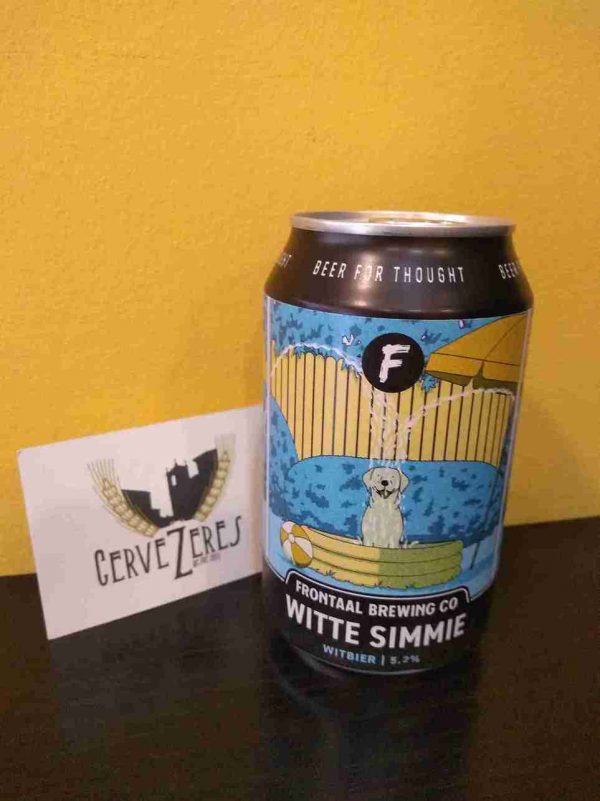 FRONTAAL WITTE SIMMIE