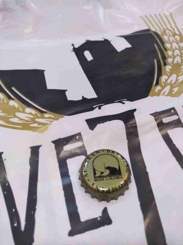 CHAPA CERVEZA ALASKAN BREWERY