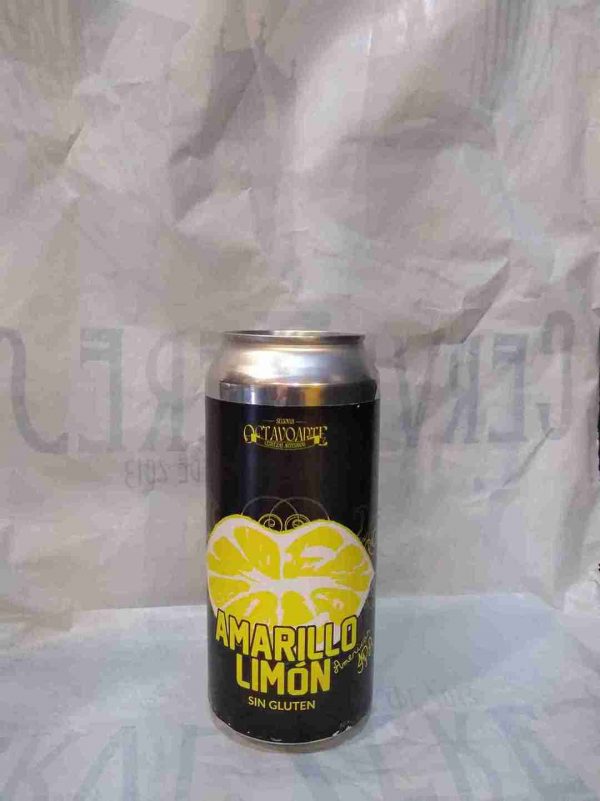 OCTAVO ARTE AMARILLO LIMÓN